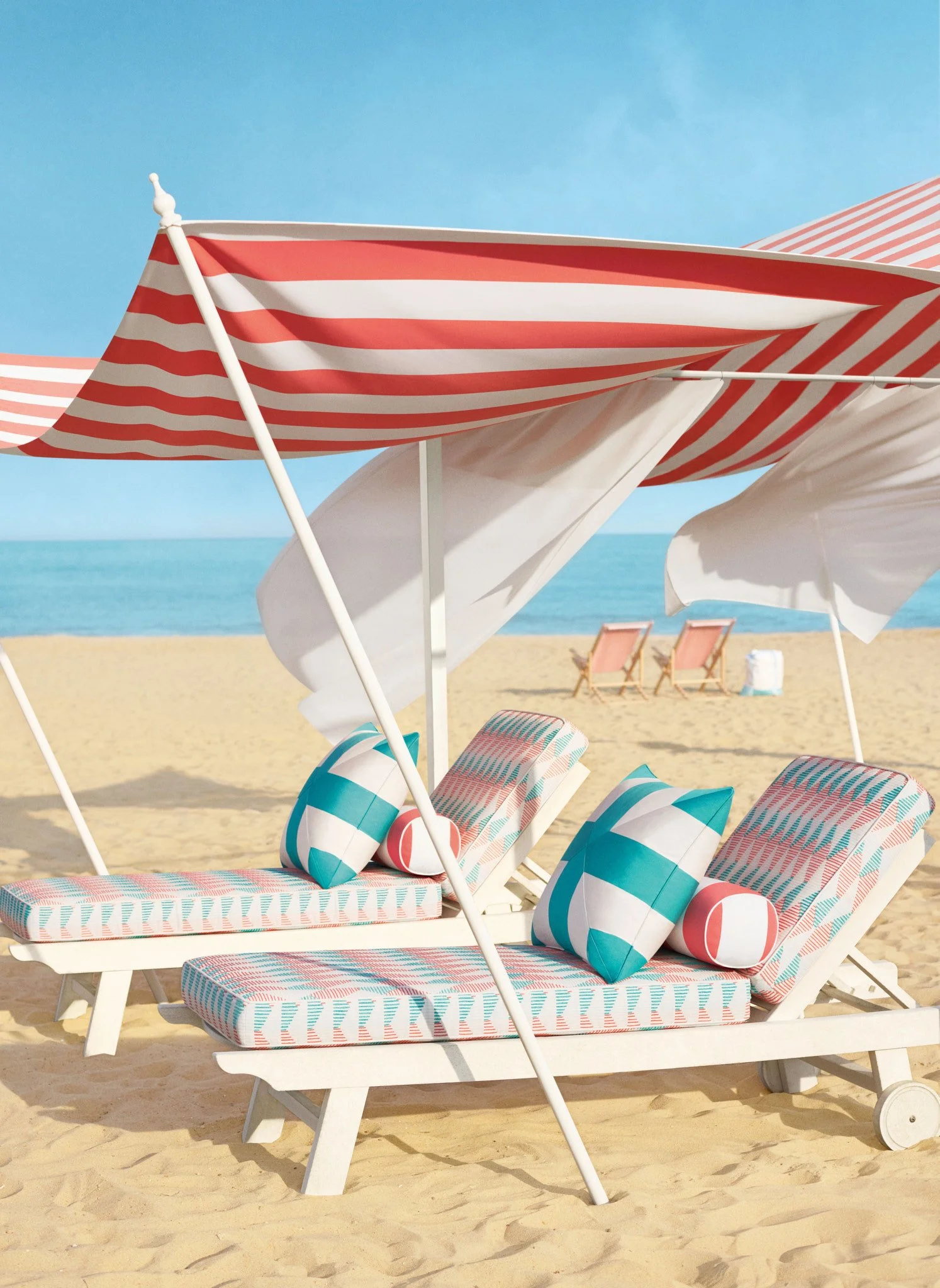 luxury-coastal-resort-beach-lounger-installation-lifestyle-photography-by-kip-dawkins