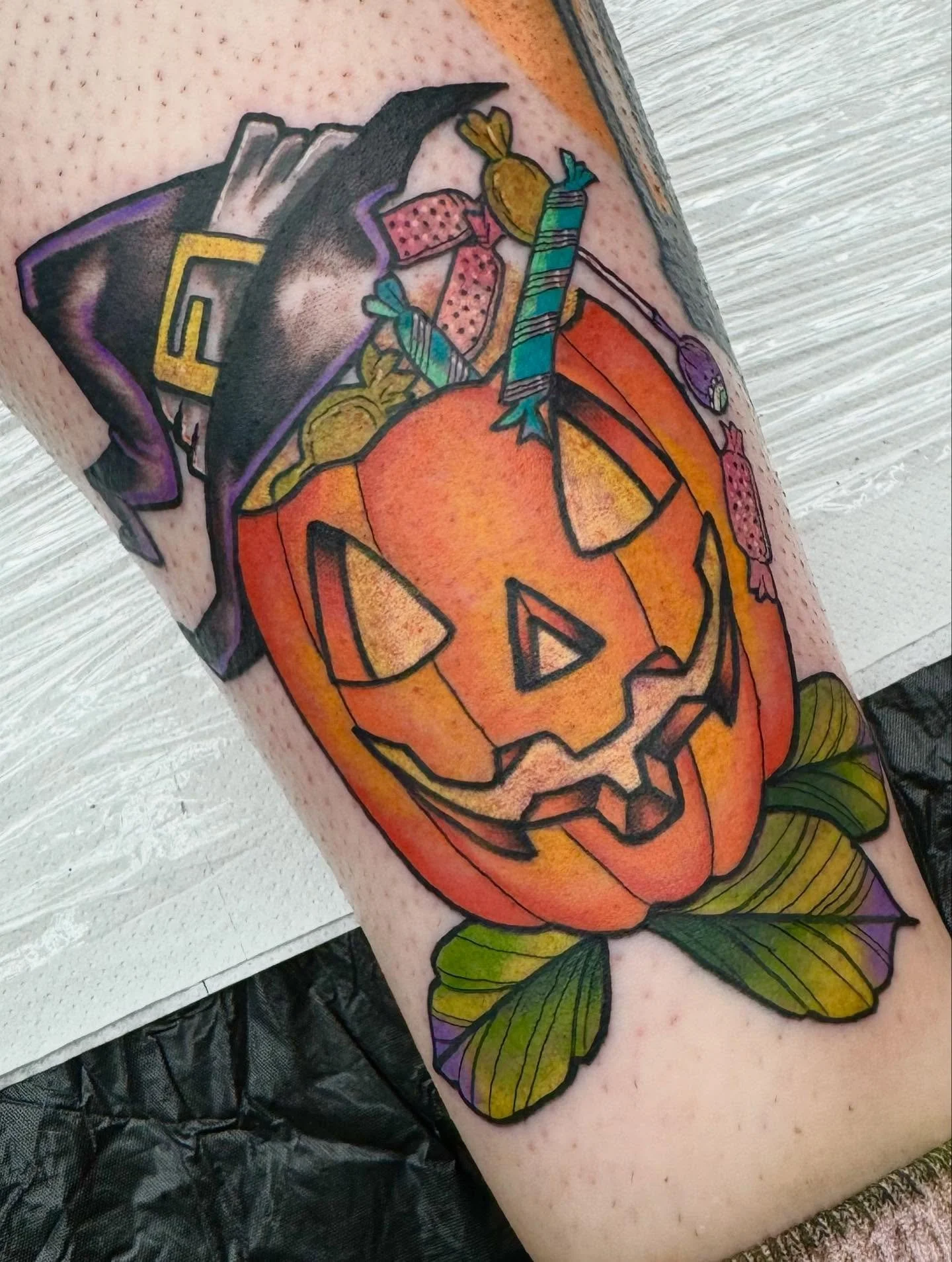 Some Halloween themed tattoos by our @shaunboytattoo
