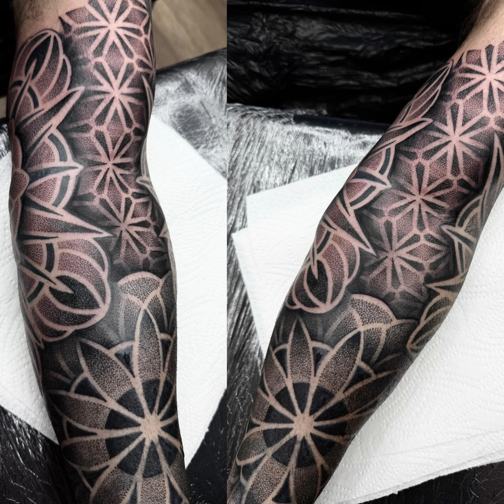 Sleeve @shandannmarie is working on