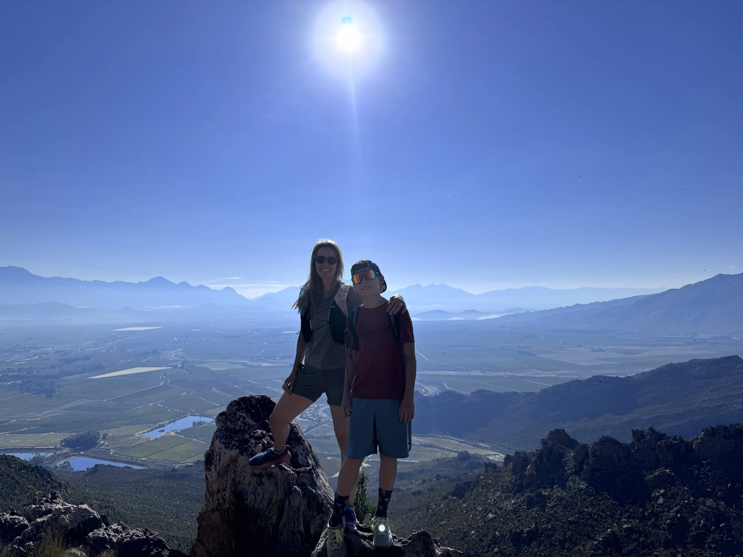 Emory and Kristen on mountain