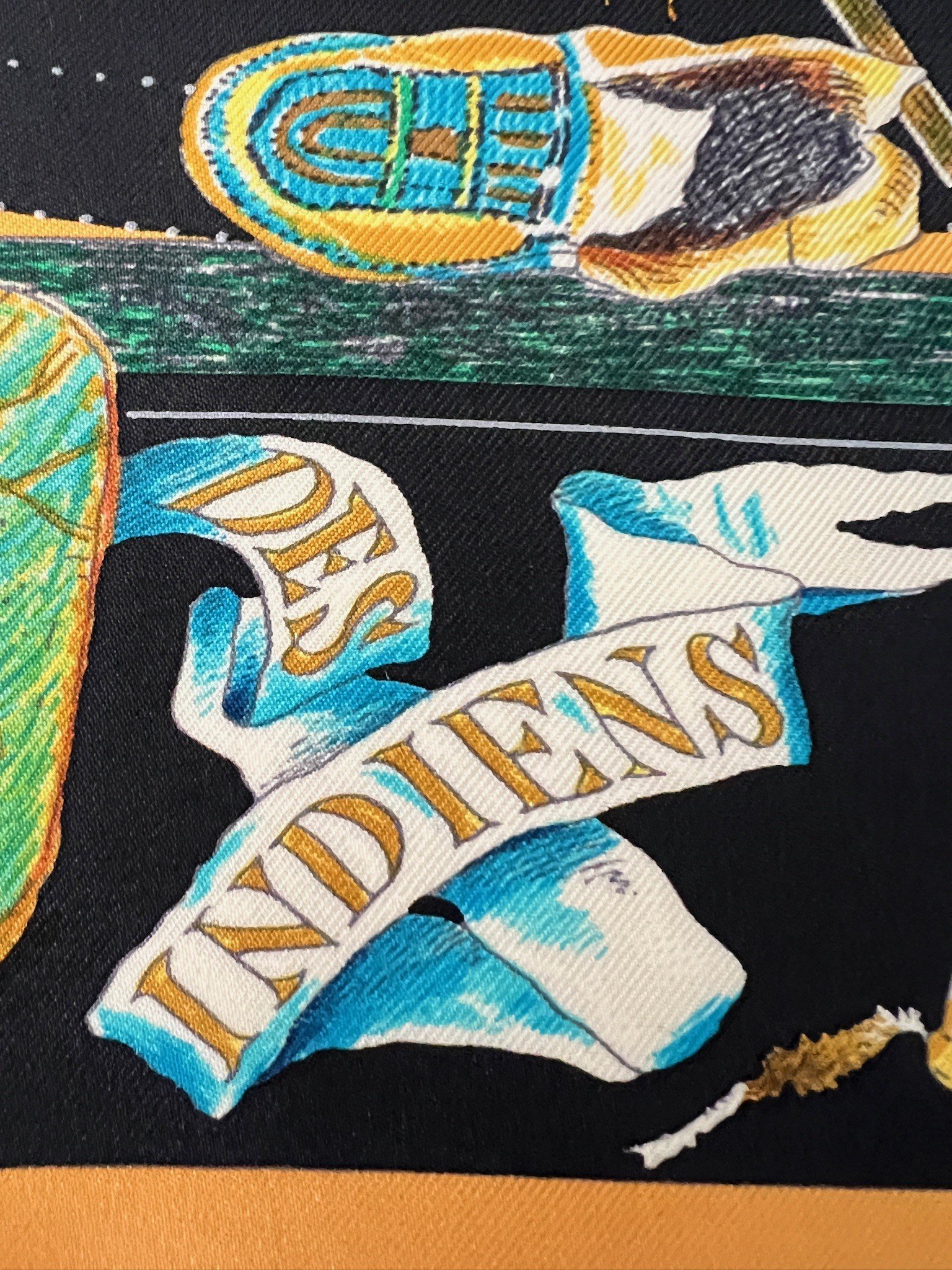 Les Danses Des Indiens Hermès Scarf