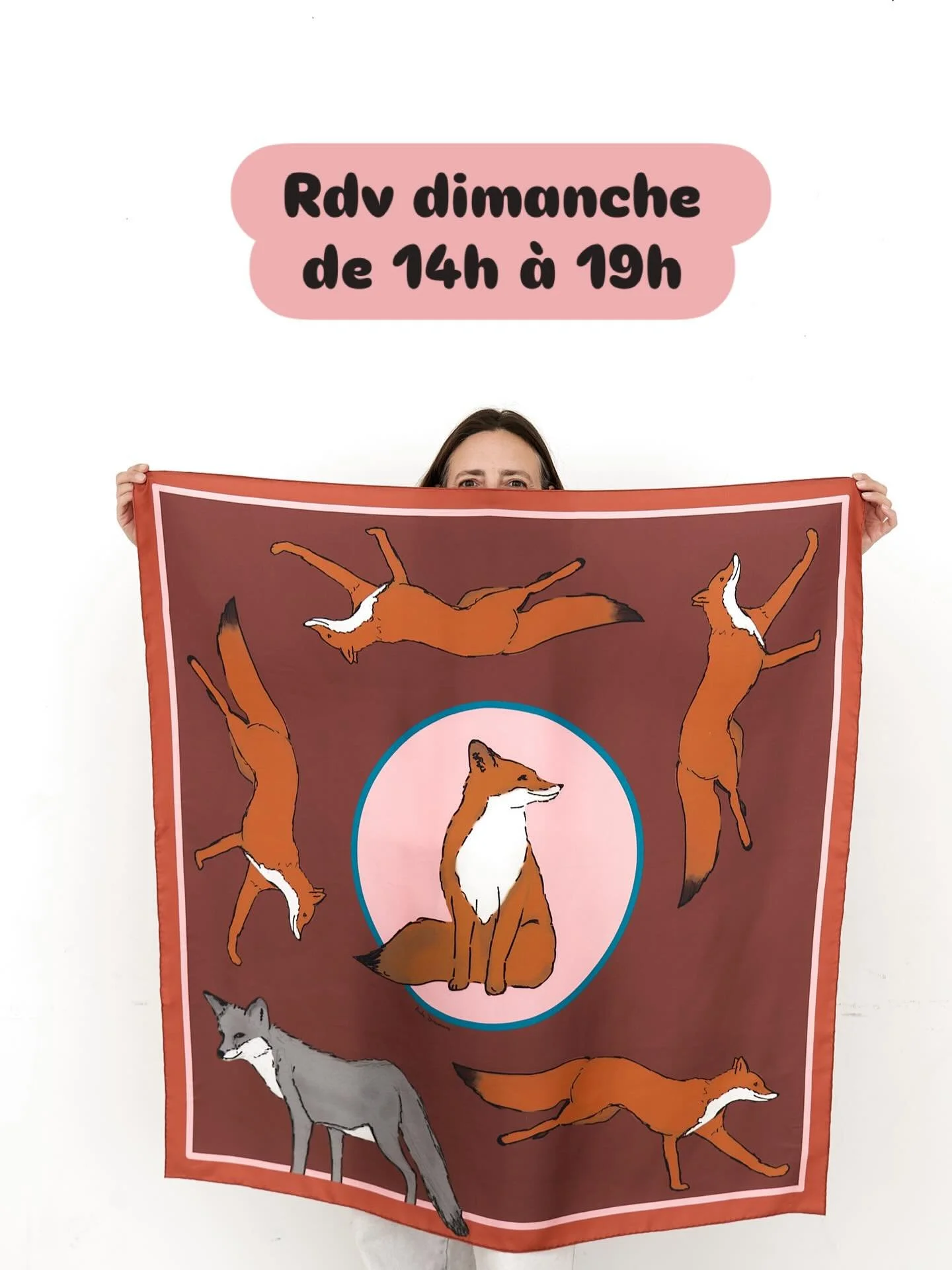 Pour les lunatiques, les d&eacute;bord&eacute;s, les int&eacute;ress&eacute;s et les autres je vous remets les informations &agrave; propos de la c&eacute;l&eacute;bration de mes foulards ce dimanche 30 novembre :

O&ugrave; : @onziemelieu 91 bis rue