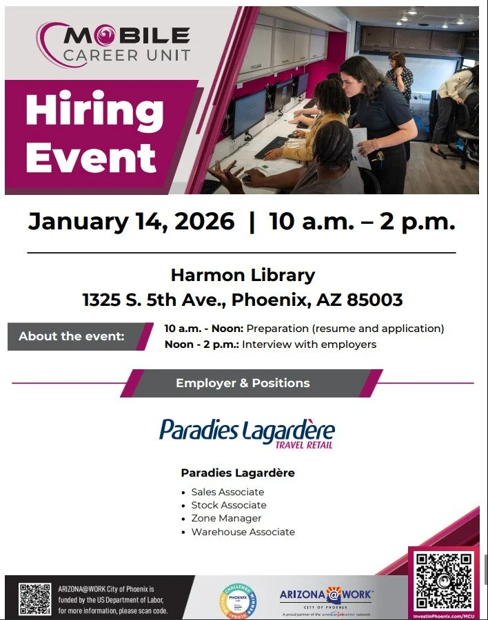 AZ@Work Mobile Career Unit Hiring Event