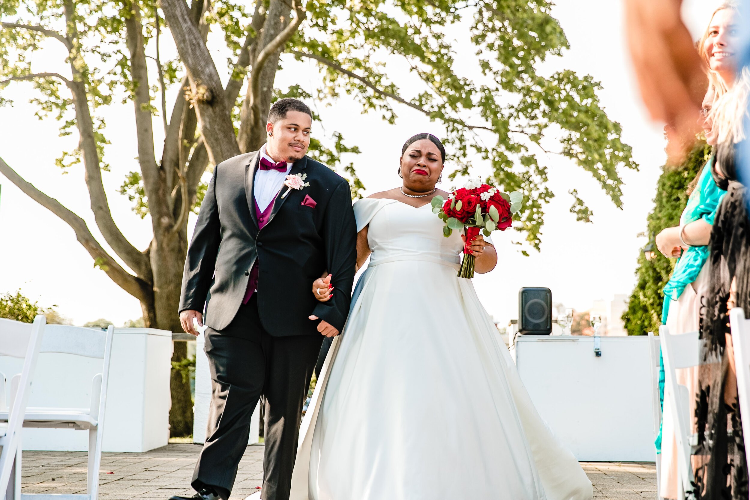 bride-ctying-down-the-aisle-Davenport-Mansion-Wedding-©-Best-NJ-NYC-Bucks-County-Wedding-Photographer-Daniel Nydick-33.jpg