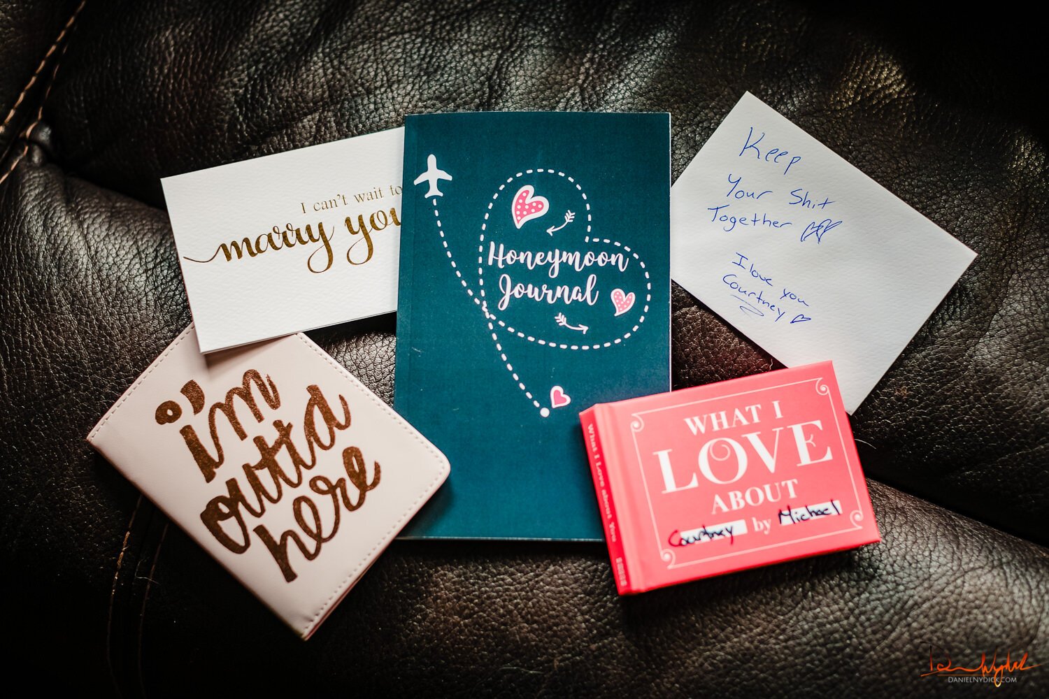 gifts and cards from groom to bride nj wedding