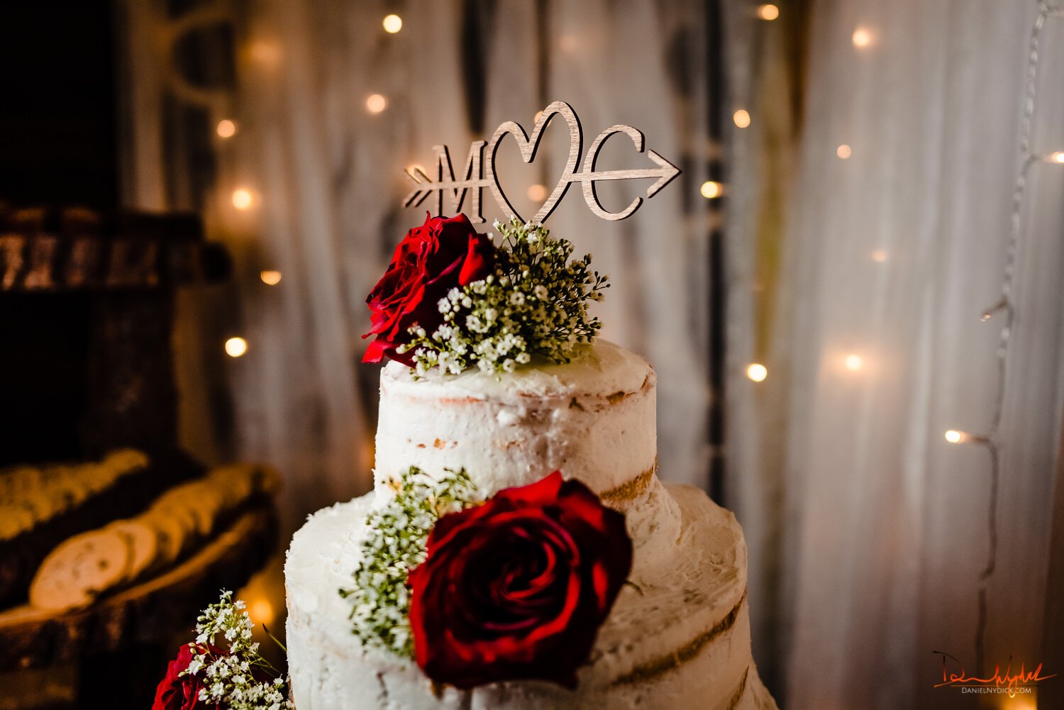 nj wedding cake roses