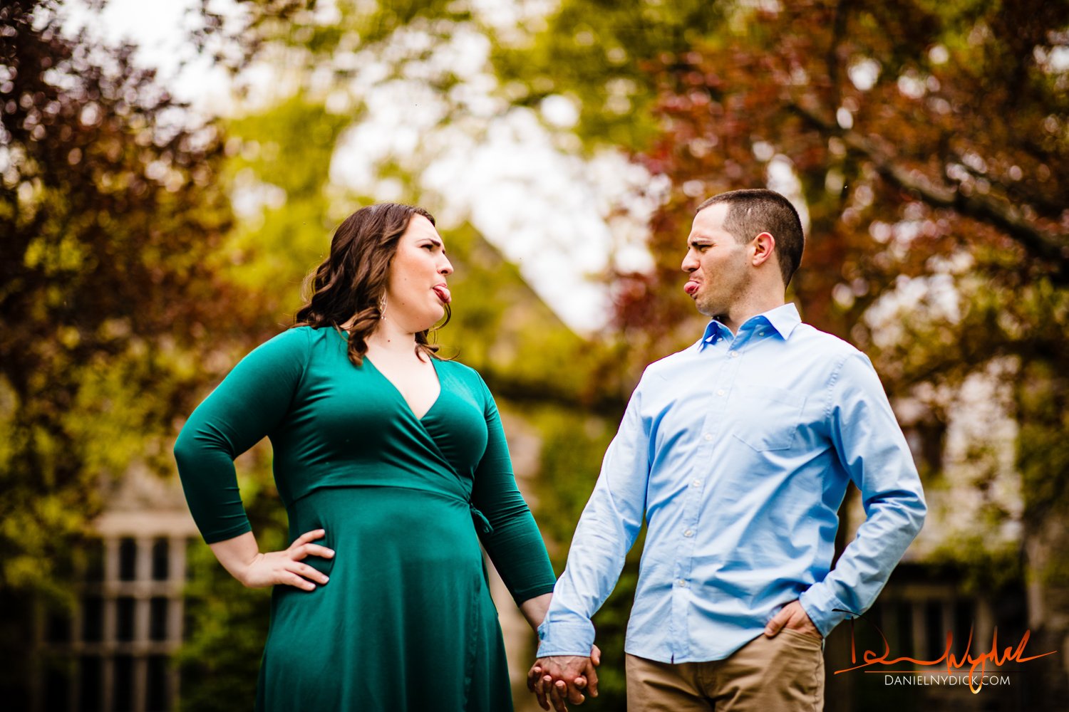 Skylands castle epic engagement photos