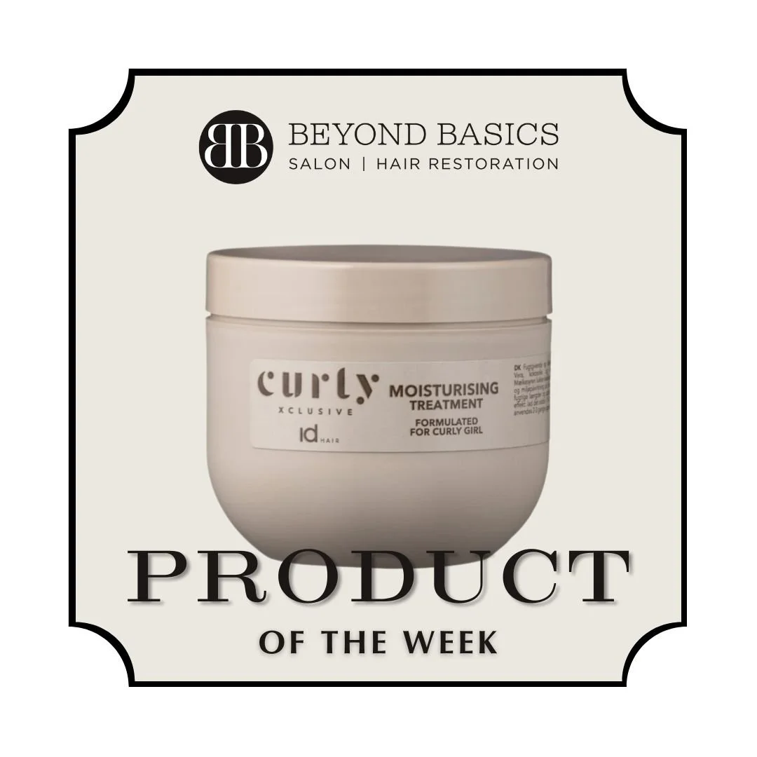 Curly Xclusive's Moisture Treatment is this week's Product of the Week! Say goodbye to dry, lifeless curls and hello to bouncy, hydrated, and defined locks with IdHAIR Curly Xclusive Moisturizing Treatment. Designed for curly hair that craves moistur