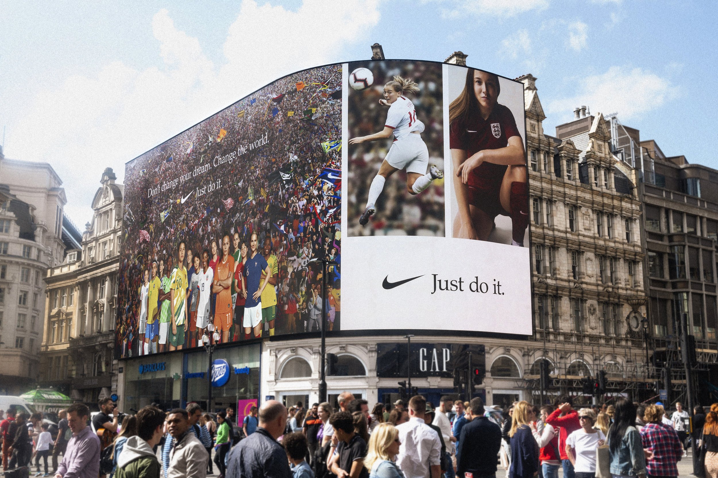 Nike WWC 2019 — Wall of Dreams