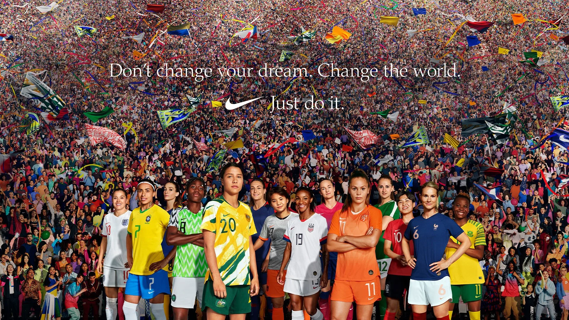 Nike WWC 2019 — Wall of Dreams