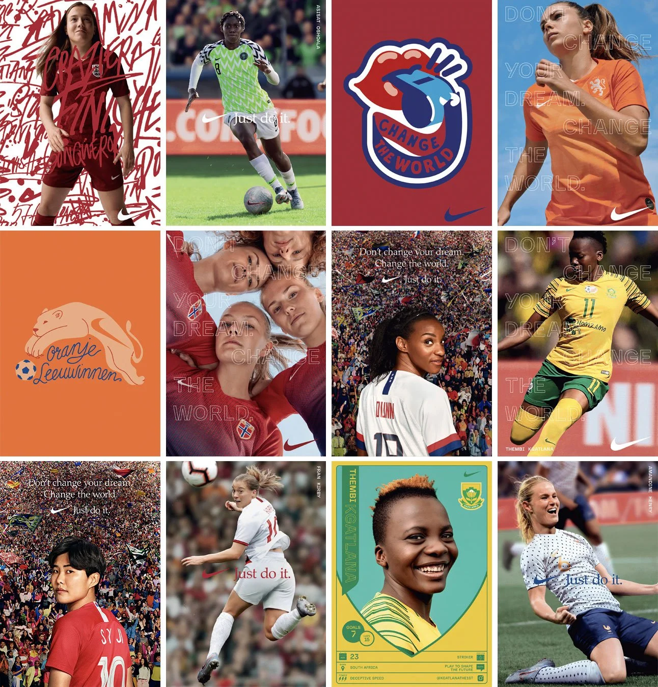 Nike WWC 2019 — Wall of Dreams