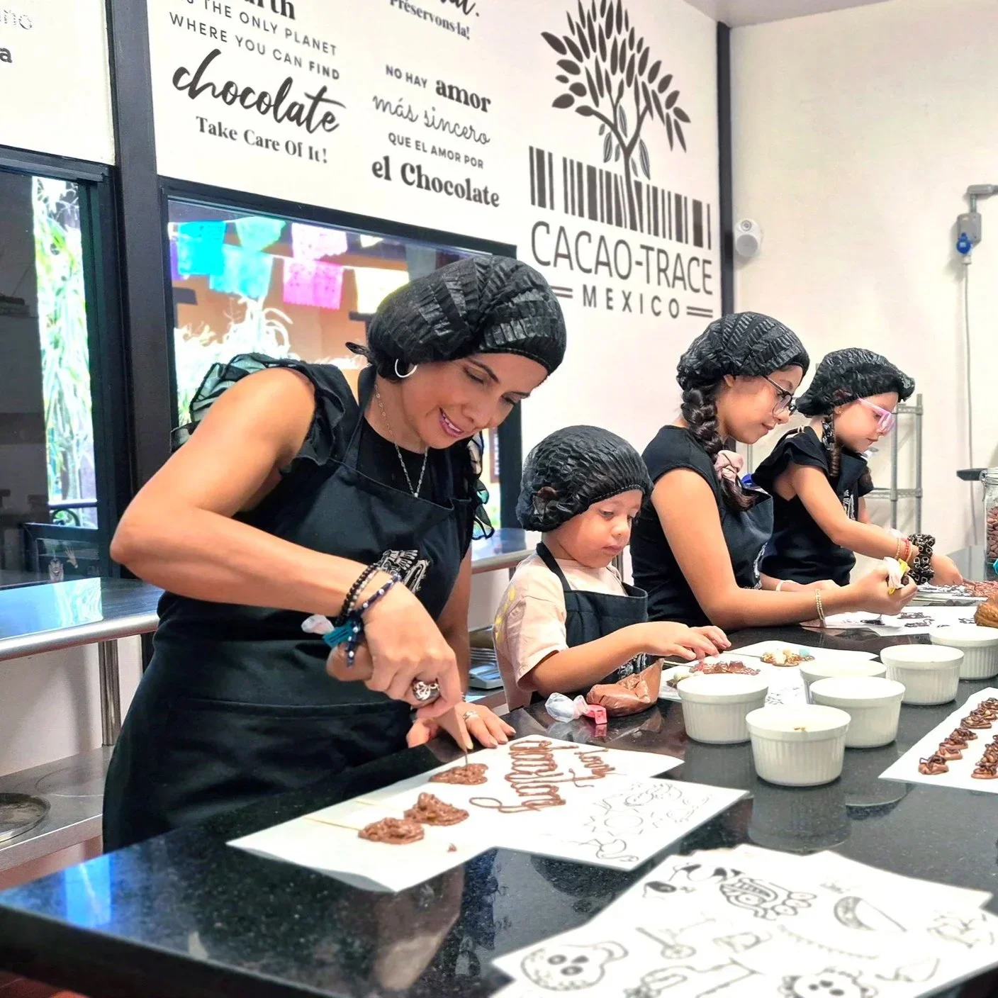 Taller de chocolate Museo Uxmal