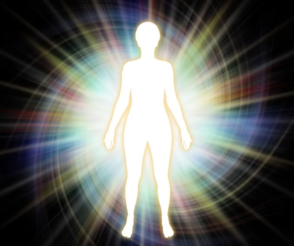 Feeling the light and energy moving through you to create lasting healing.