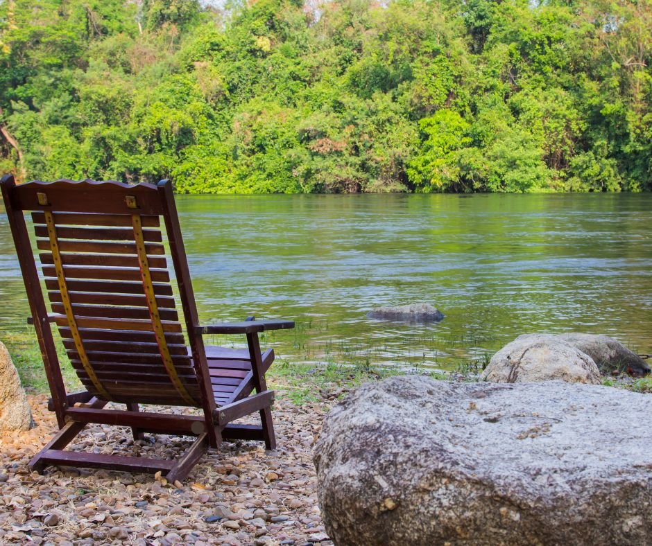 The calming space of nature can help create a space of deep healing.