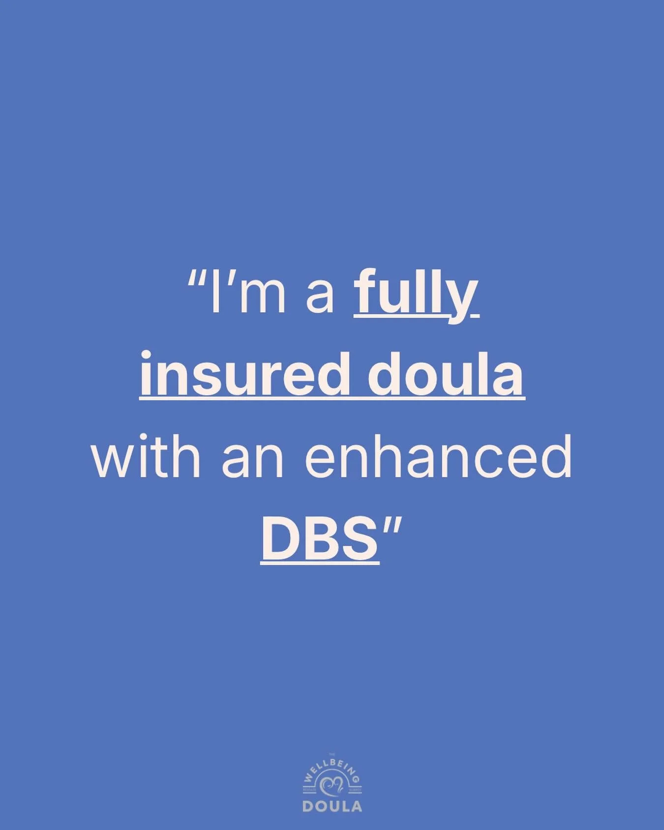 Trust matters 🫶🏻

I know inviting someone into your space, especially around your newborn baby for the first time takes trust! 🤍

That&rsquo;s why I wanted to be fully insured and hold an enhanced DBS, to help you feel safe, reassured and fully su