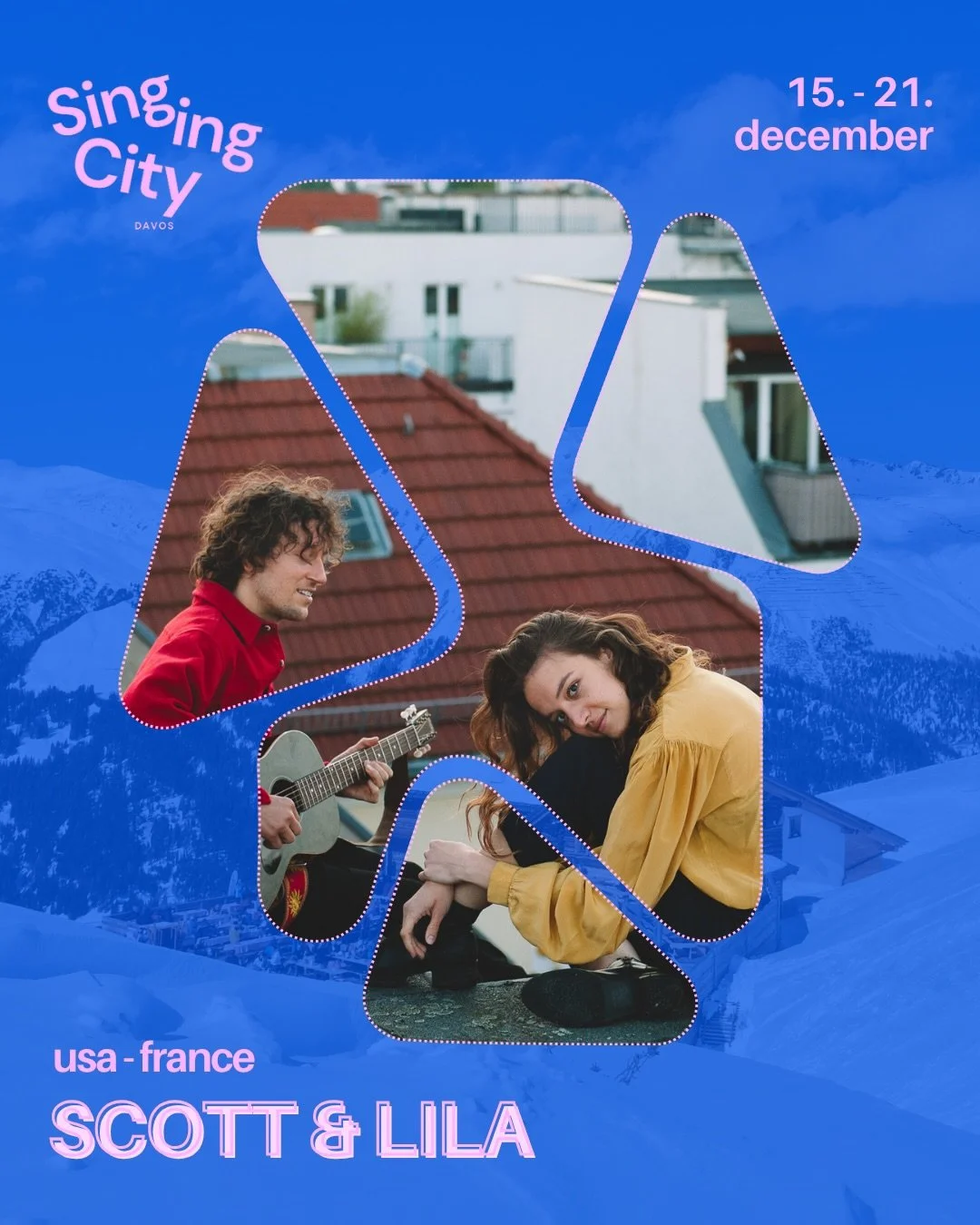 Get cozy with SCOTT &amp; LILA! The returning duo from Chicago and Paris are serving up heartfelt Indie-Folk, Jazz, and Blues tunes that will warm your soul and make you slow dance to the beat of their original songs. 🕊️