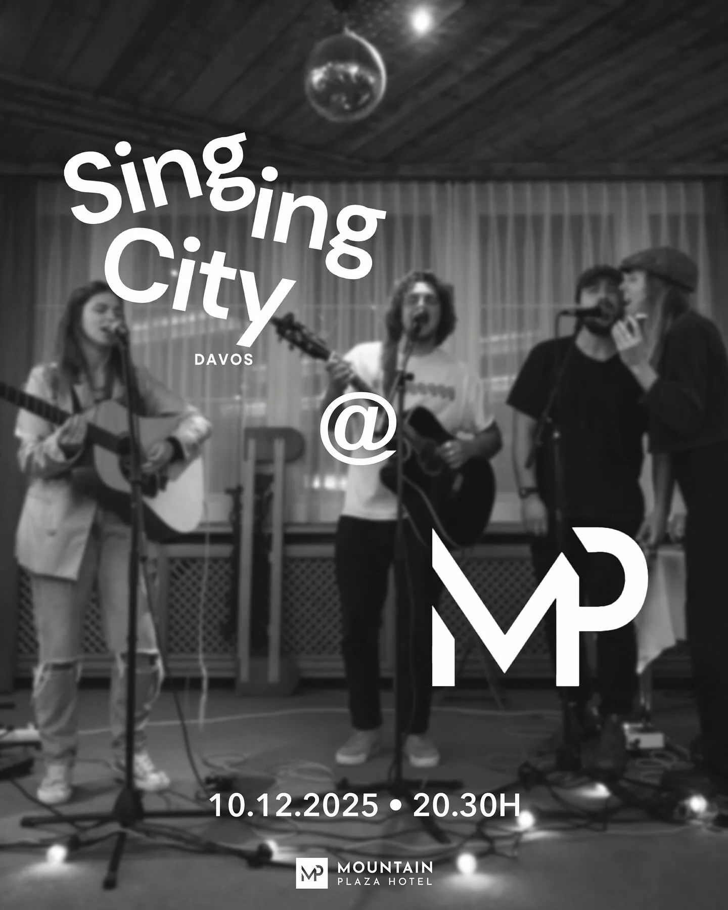 We&rsquo;re doing what we do best - jamming together! ✨
Come join our second jam session at the Mountain Plaza Hotel and get to know the amazing Week 2 artists. 👯&zwj;♀️

Wednesday, December 10th

🏩 @mountainresortsdavos
🕗 Starting 8.30pm / 20:30h