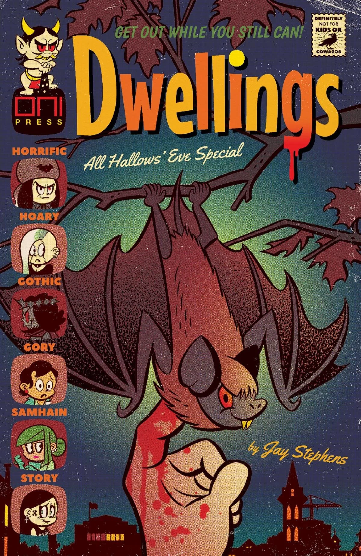 SDCC 2024: Jay Stephens’ Horror Hit DWELLINGS Returns with Brand-New ALL HALLOWS’ EVE SPECIAL for Halloween – and DWELLINGS: SECOND STORIES in 2025!
