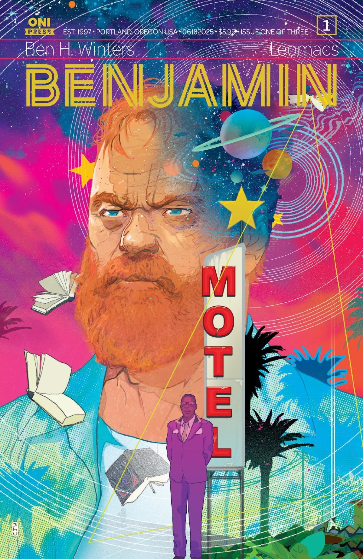 WARNING: Extended Exposure to BENJAMIN #1 by Philip K. Dick Award Winner Ben H. Winters & Acclaimed Artist Leomacs Will Forever Alter Your Perception of Reality 