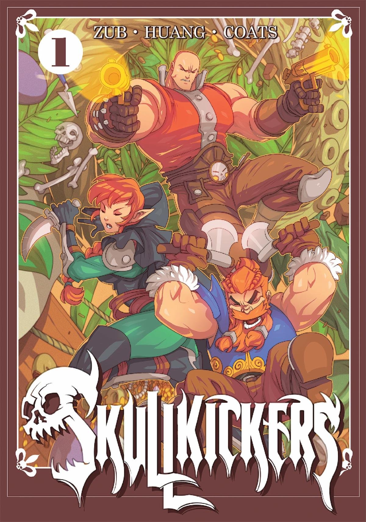 Jim Zub & Edwin Huang’s SKULLKICKERS Returns As Compact Attack Editions at Oni Press