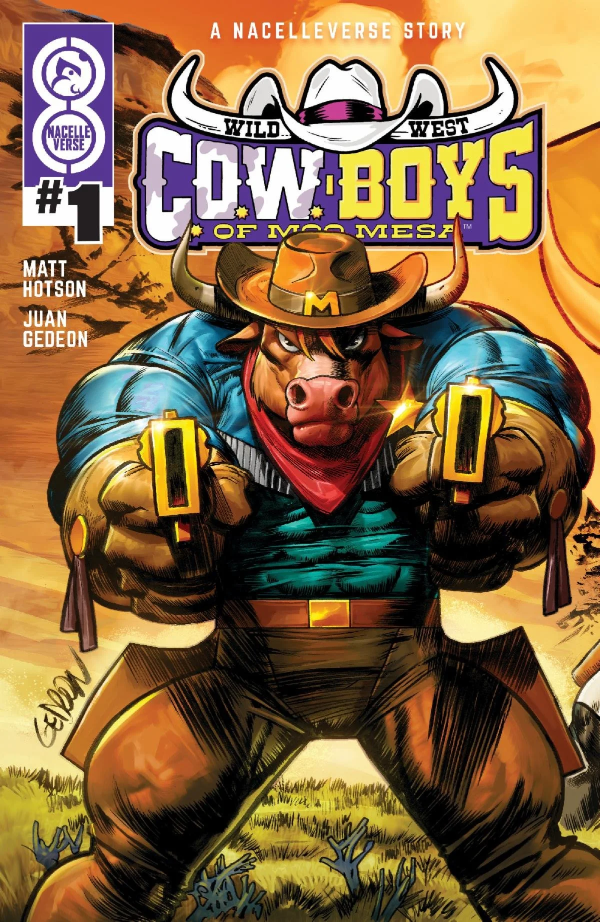 First Look: WILD WEST C.O.W.-BOYS OF MOO MESA #1 from Nacelle Company and Oni Press Stampedes into Stores in September!