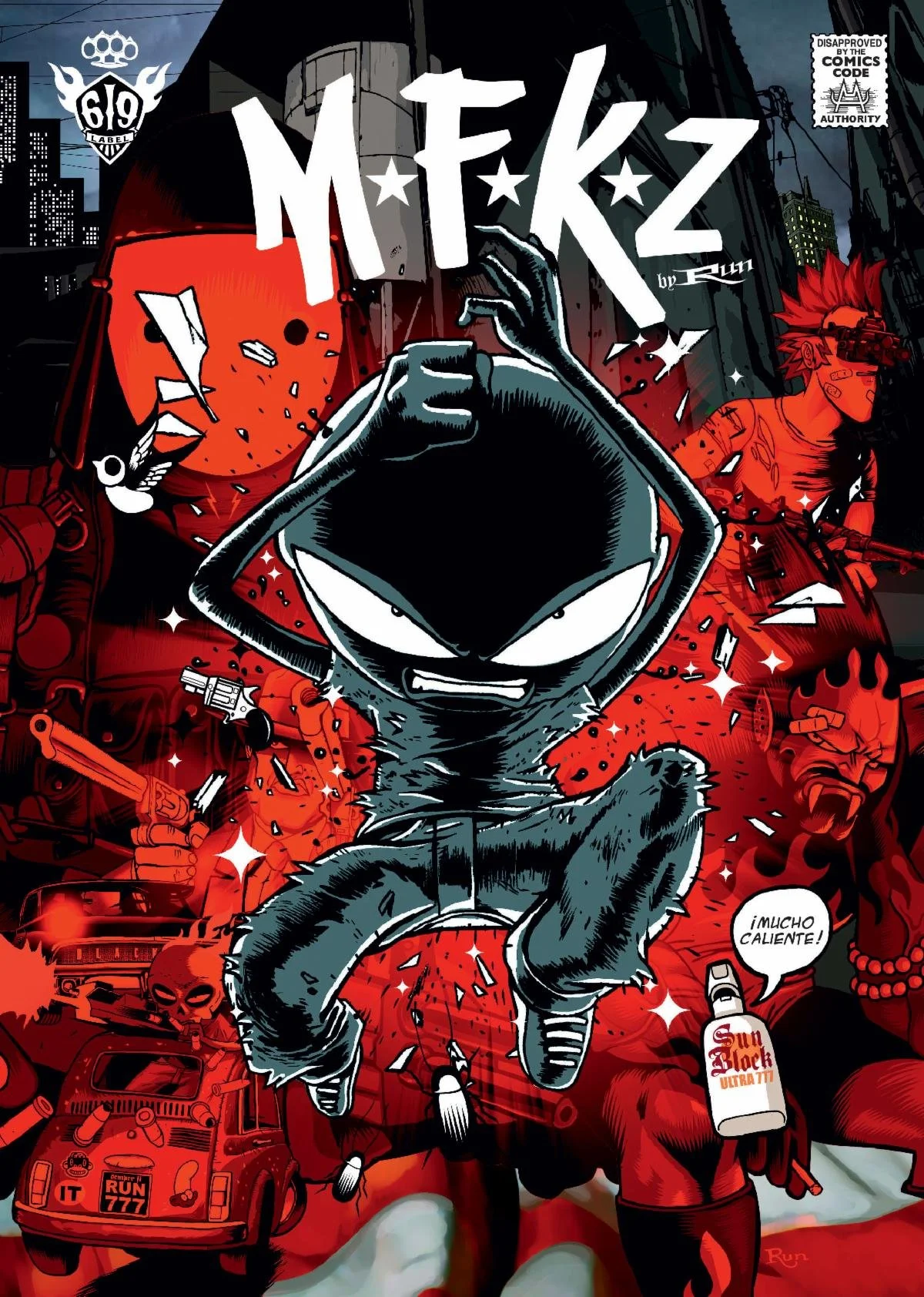 Magnetic Press Unleashes Deluxe Hardcovers of MFKZ, the Groundbreaking Graphic Novel Series Behind the Animated Feature Film by Studio 4C and Ankama