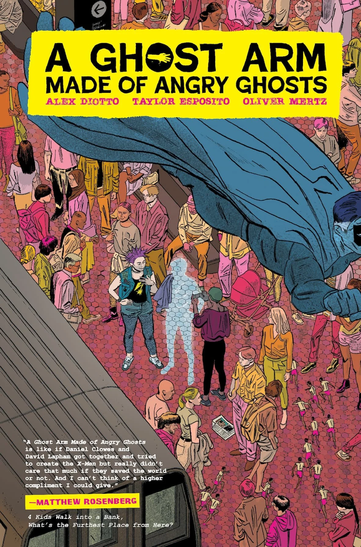 A GHOST ARM MADE OF ANGRY GHOSTS is a ‘90s Punk Rock Superhero Murder Mystery Straight from the Nation’s Capital&nbsp;