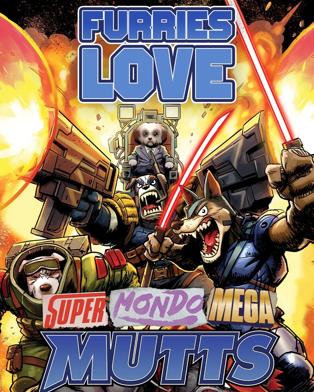 #HotDawg😏

💥SUPER MONDO MEGA MUTTS #1💥
COMING JULY 15th!

🐶Pre-order through your local comic shop!🐶