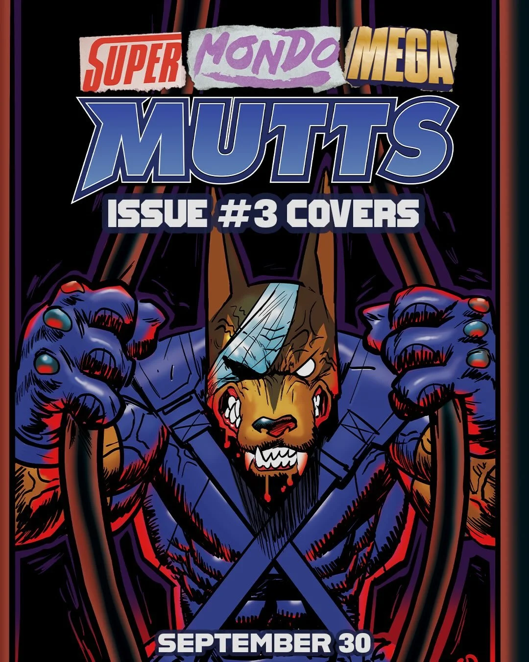 🦴BARK BARK B*TCH🦴

It&rsquo;s Llke THE BOYS just adopted the TEENAGE MUTANT NINJA TURTLES and then chewed up your copy of WE3&ndash;make sure you have all your shots because the most insane anthropomorphic action comic of the summer arrives in July