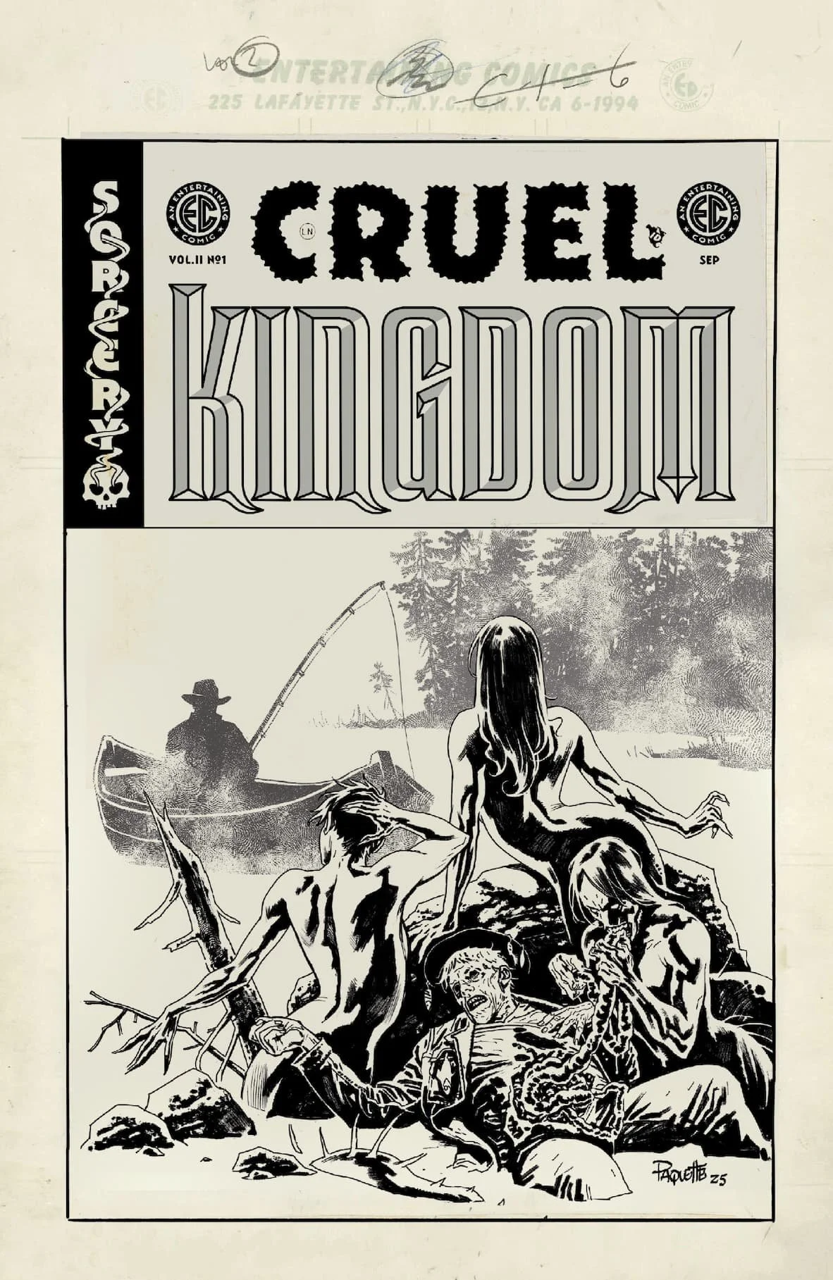B&amp;W ARTIST EDITION VARIANT (1:20) BY YANICK PAQUETTE