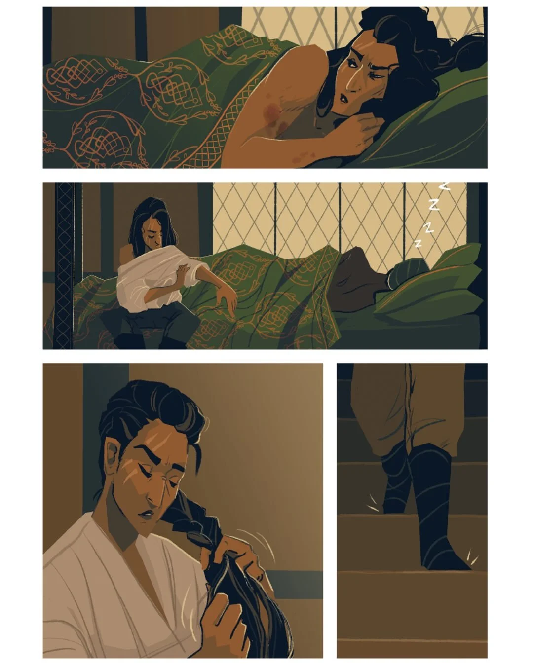✨LADIES OF THE KNIGHT is out JULY 7th!✨

By @fiona_creates 

In a land where glamorous knights compete in showy tournaments for fame and fortune, George wants to be the best. Being small and untrained means no knight will give her a coveted spot as t
