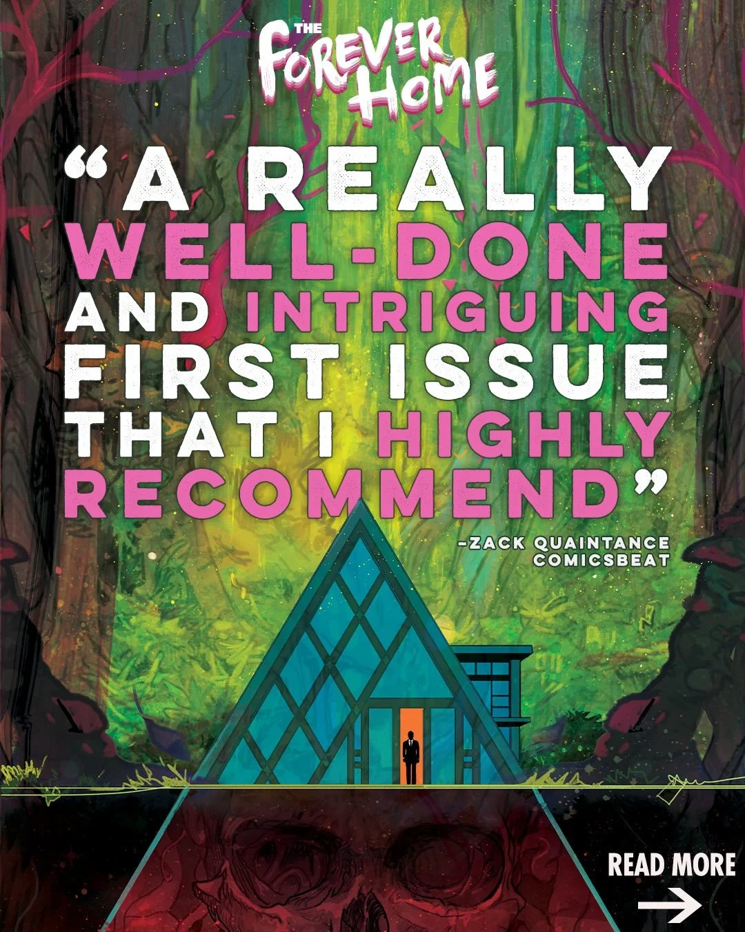 ⏳Today is your last chance to pre-order FOREVER HOME #1!⏳

Inside their high-tech refuge, they found a way to protect themselves from the apocalypse&hellip; and time itself.

Outside, something has been waiting eons for a chance to get in&hellip;

TH