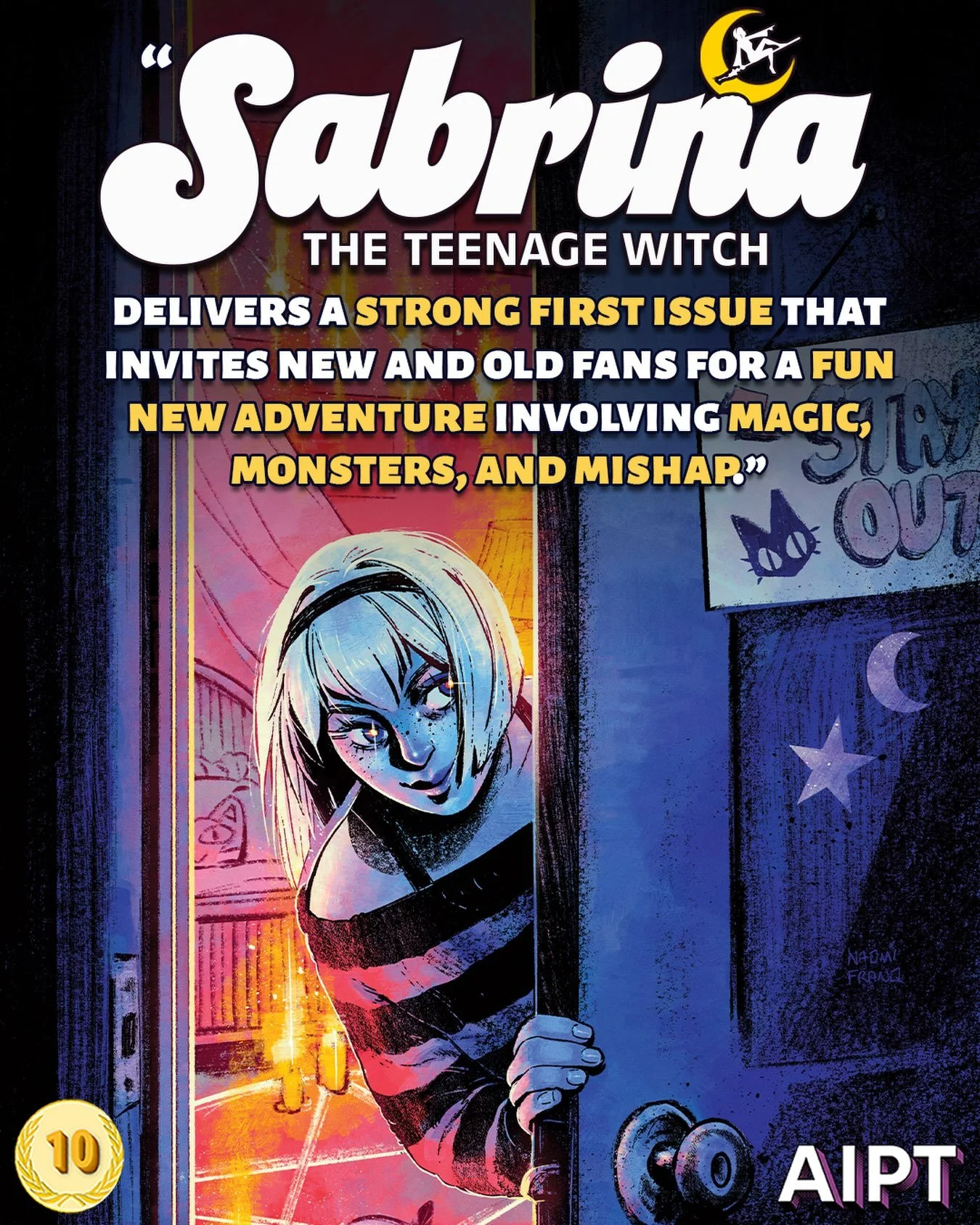&ldquo;The new series stays true to who Sabrina is at her core and sells its humor on her struggle to balance her mortal life with her witch life.&rdquo;

🌟READ @aiptcomics &lsquo;s FULL REVIEW🌟
🔗Link in bio🔗

SABRINA THE TEENAGE WITCH #1
🔮OCTOB