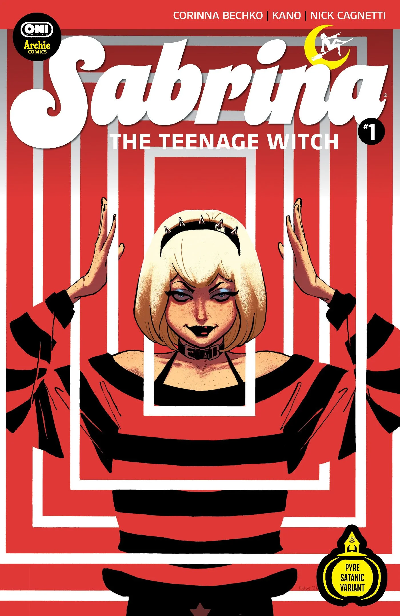 Oni Press Conjures MIDNIGHT release for SABRINA THE TEENAGE WITCH #1 – Coming to Stores October 7th!&nbsp;