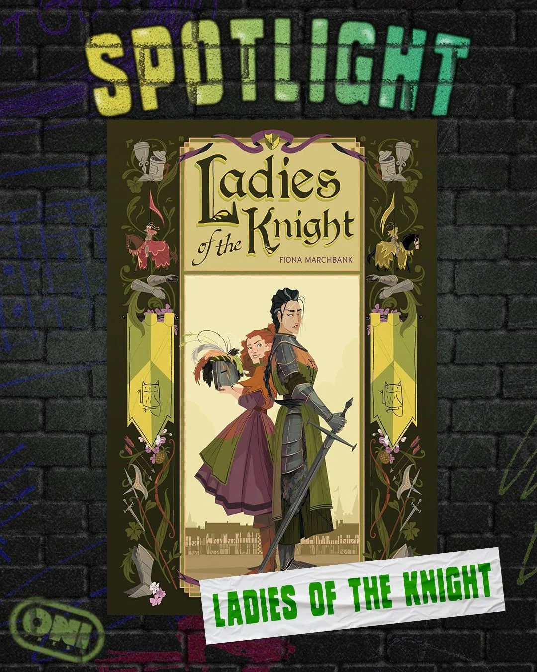 In a land where glamorous knights compete in showy tournaments for fame and fortune, George wants to be the best. Being small and untrained means no knight will give her a coveted spot as their squire, but George won&rsquo;t give up on her dreams so 