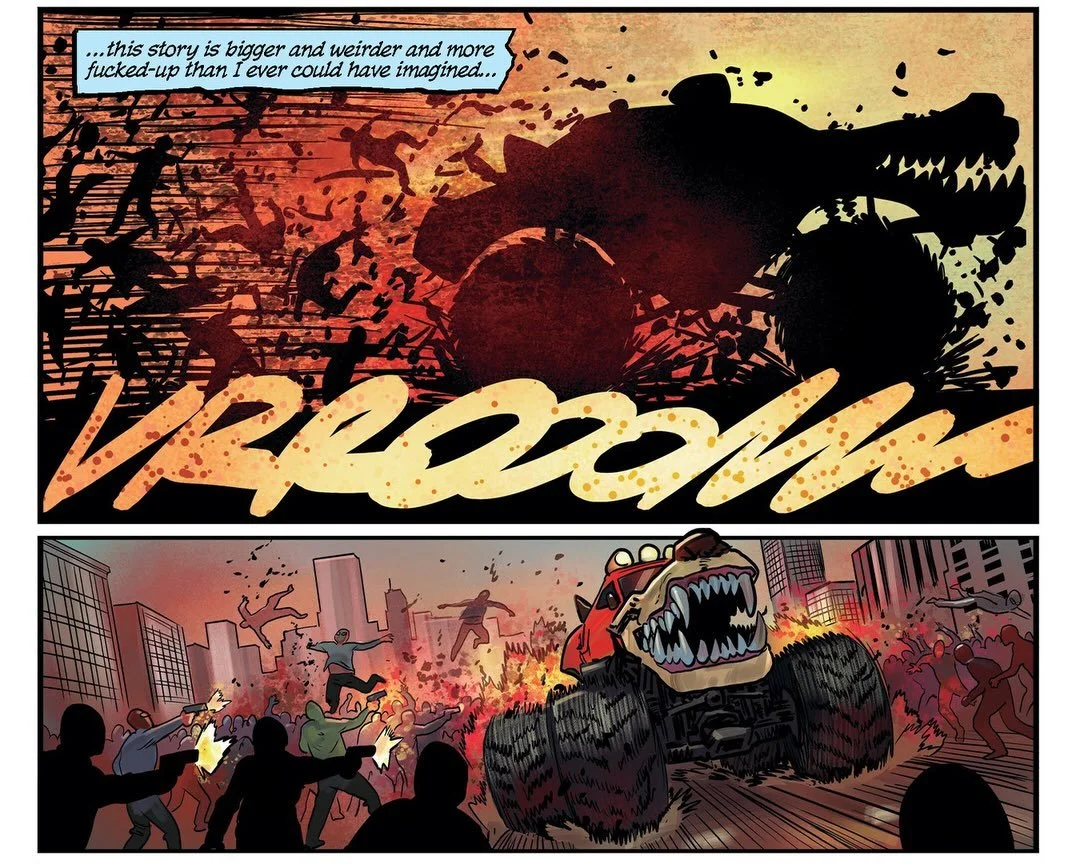 &hellip;this story is bigger and weirder and more f***ed-up than I ever could have imagined&hellip;

💥SUPER MONDO MEGA MUTTS #2 IS OUT NOW💥

#StartShitGetBit :)