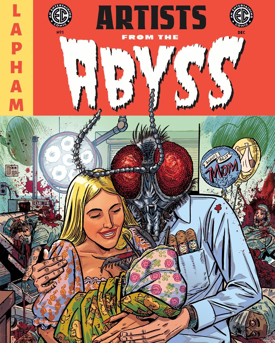 ‼️Comics master David Lapham drills into EC Comics&rsquo; ARTISTS FROM THE ABYSS in December!‼️

Featuring writers #JHoltham, @matt.kindt.for.real &amp; @joerlansdale &ndash; plus a brand-new, never-before-seen tale of tension &amp; terror from David