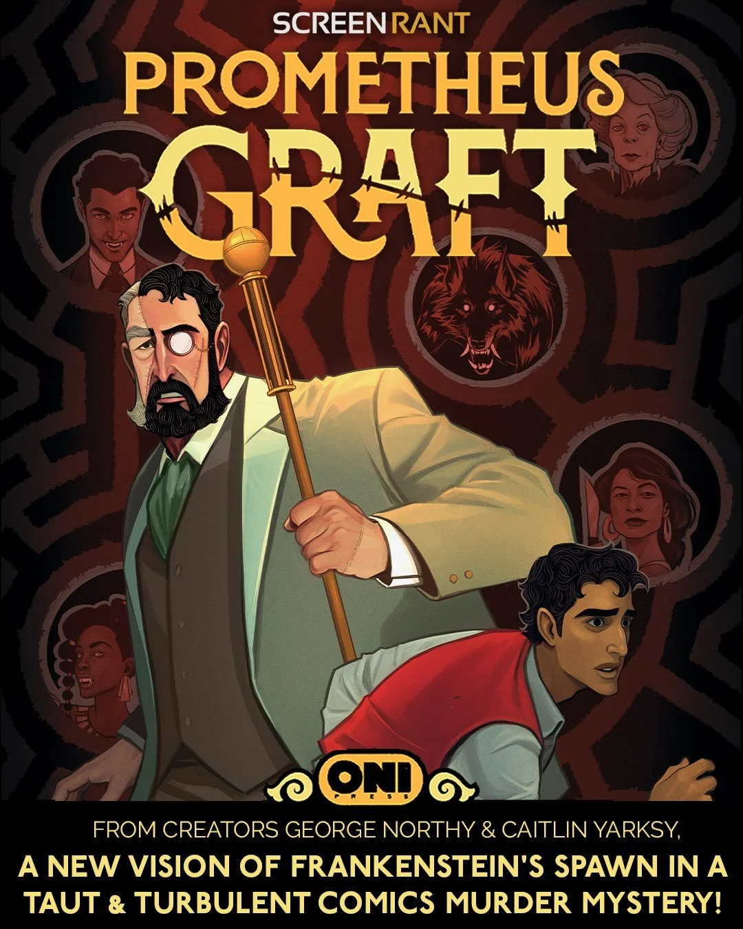 A monstrous new detective is born in 🔥PROMETHEUS GRAFT: THE SLAYINGS AT DEATH&rsquo;S END #1🔥 beginning in December!

Decades after his creation, the creature once known as Frankenstein&rsquo;s Monster has reinvented himself as Europe&rsquo;s most 