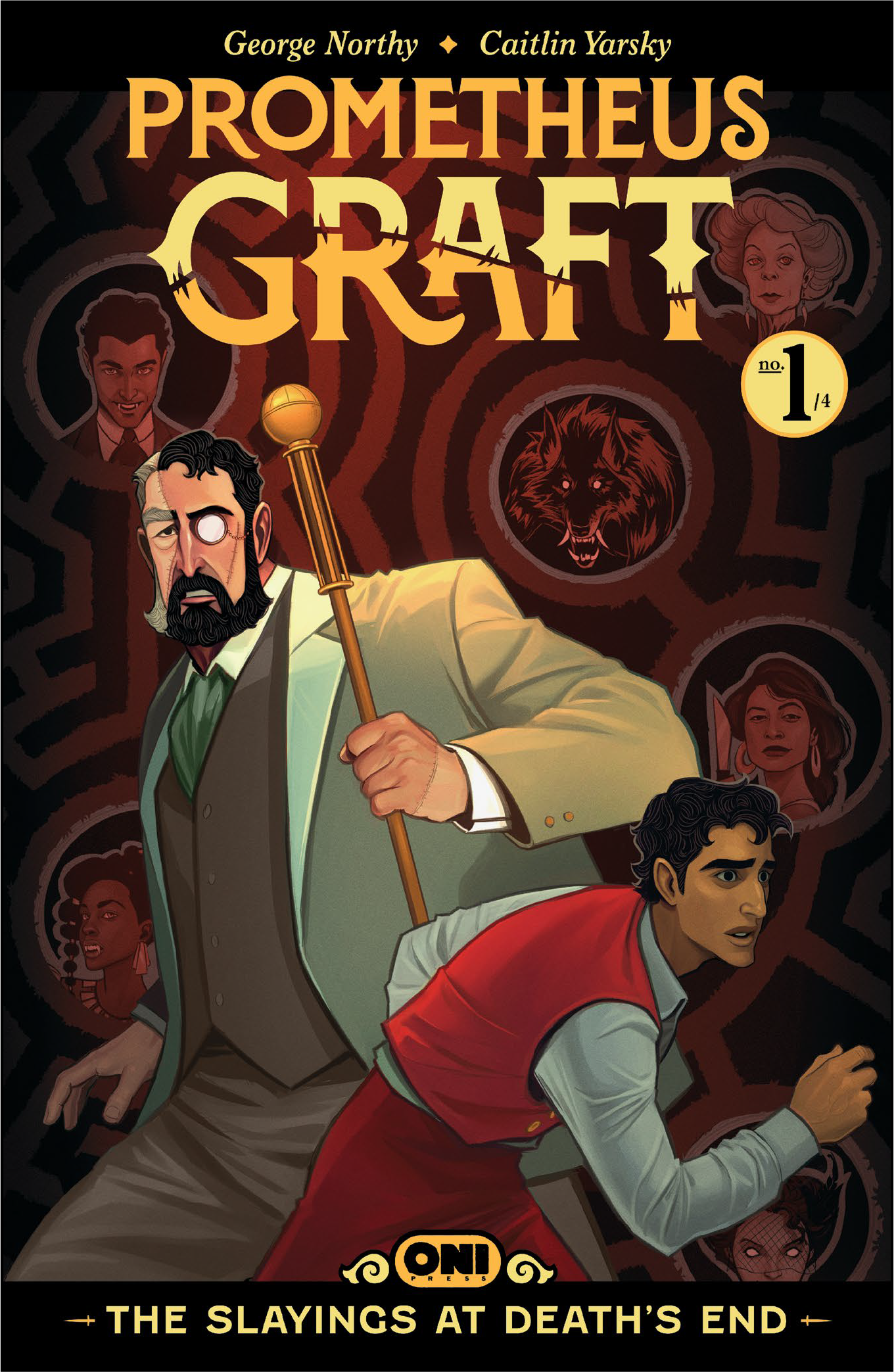 A Monstrous New Detective is Born in PROMETHEUS GRAFT: THE SLAYINGS AT DEATH’S END #1 – Beginning in December!