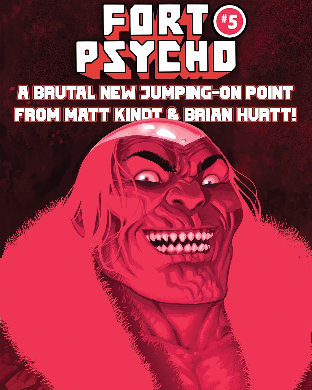 🚩&ldquo;FALSE FLAGS&rdquo; begins this December in FORT PSYCHO #5🚩

Only from Oni Press and Flux House, the year&rsquo;s most extreme action series plans a brutal prison break in December! 

Plus: FORT PSYCHO VOL. 1: KINETIC ACTION (collecting FORT