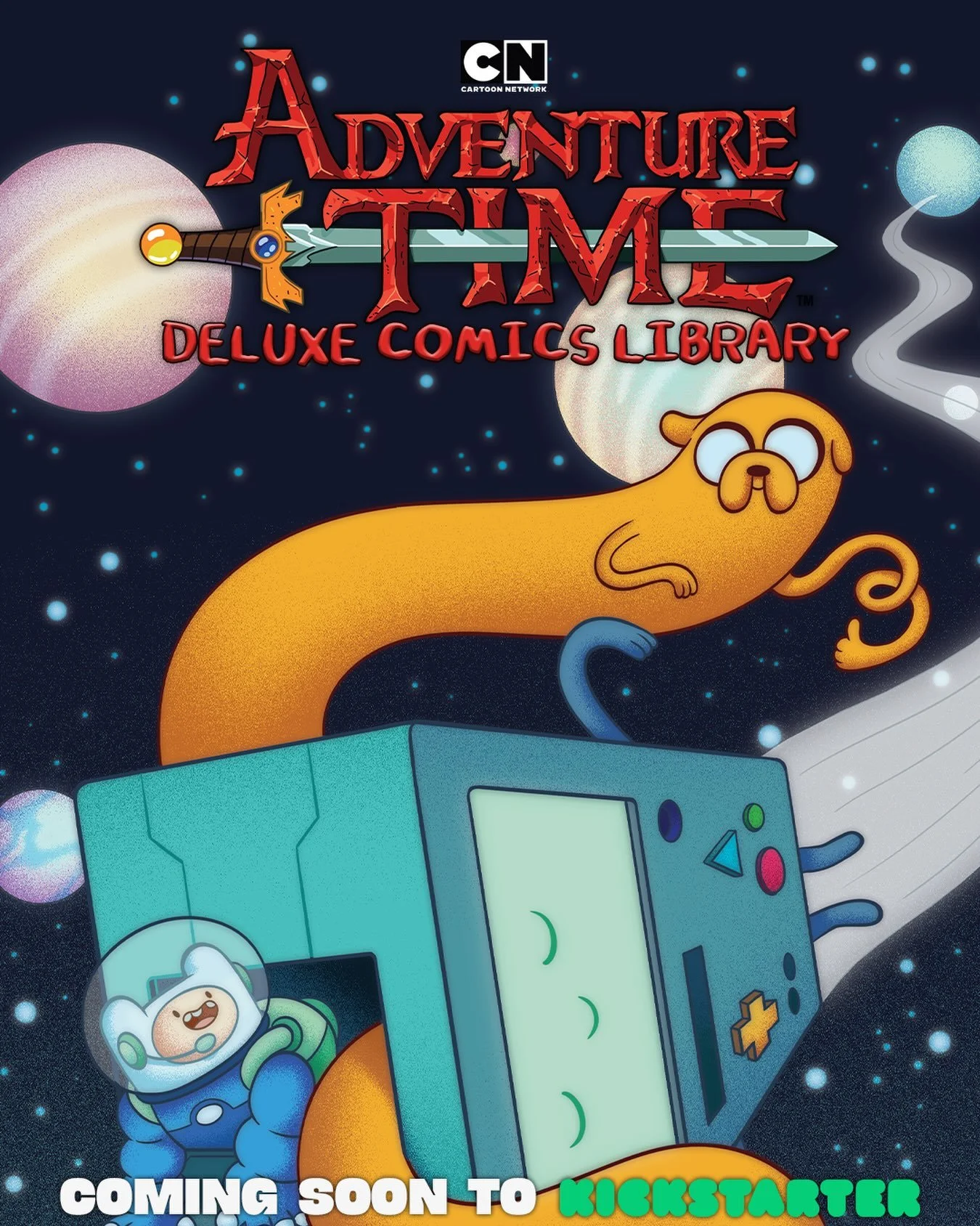 ✨Come celebrate over 15 years of Adventure Time comics and graphic novels with the definitive collection straight from the Land of Ooo!✨

Be the first to secure the six oversized editions collecting over 100 issues of ADVENTURE TIME, complete with Ki