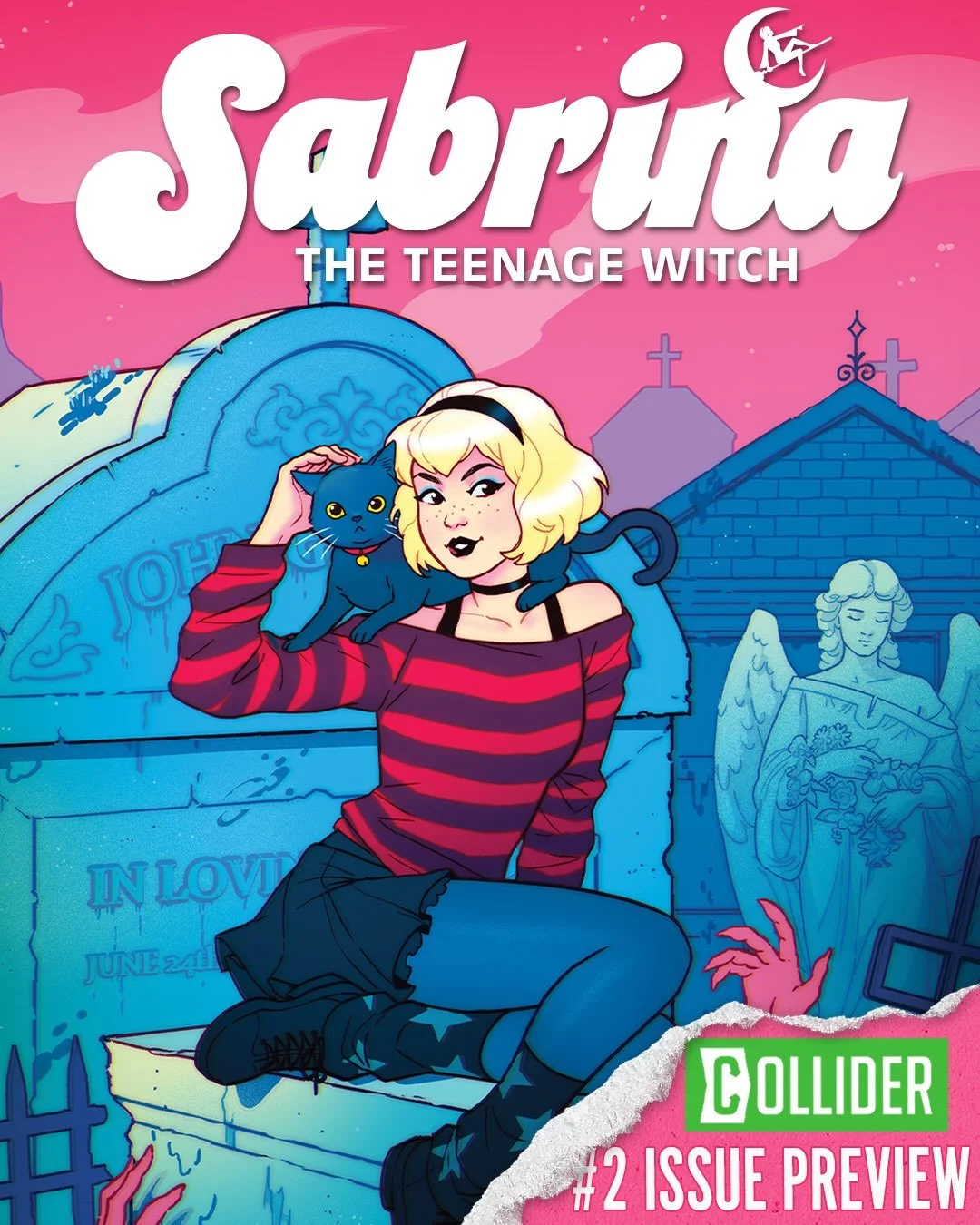 ✨SABRINA THE TEENAGE WITCH #1 IS OUT NEXT WEDNESDAY!✨

🟩Check out the issue #2 preview on @collider 🟩

★★★★★
&ldquo;SABRINA THE TEENAGE WITCH does a lot to hook a reader... Kano delivers highly engaging artwork that looks both classic and modern an