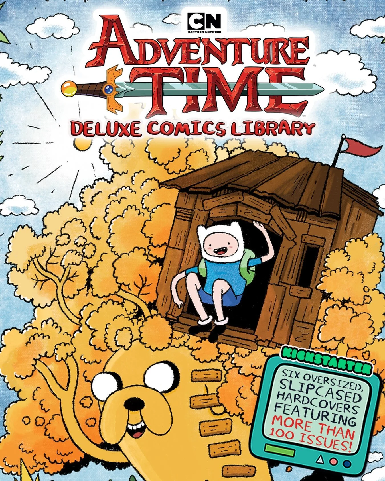 ‼️Check out the ADVENTURE TIME DELUXE COMICS LIBRARY on Kickstarter‼️

FUNDED IN 7 MINUTES, the campaign includes:

🌱15 years of the Land of Ooo&rsquo;s greatest comic escapades!!!
🌱Six kickstarter exclusive, oversized, deluxe hardcover collections