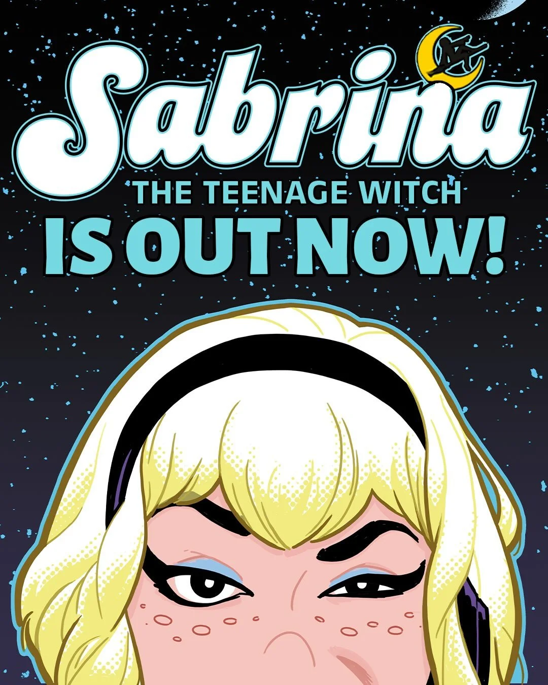 🌙OUT NOW!🌙

The clock has struck midnight and✨SABRINA THE TEENAGE WITCH #1✨ has arrived! 

Summoned from the beyond, a copy is waiting for you at your local comic shop. You should pay it a visit.

At a midnight release party? Post and tag us @onipr