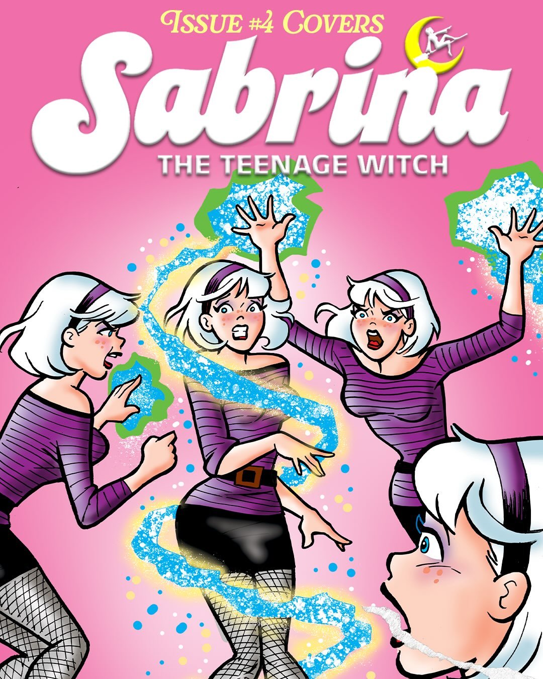 ✨SABRINA THE TEENAGE WITCH #4 COVERS!✨

DOUBLE DATE... WITH A DOPPELG&Auml;NGER?! You&rsquo;re invited&mdash;courtesy of Hugo Award&ndash;nominated writer Corinna Bechko (Green Lantern: Earth One) and Eisner Award&ndash;nominated artist Kano (EC&rsqu