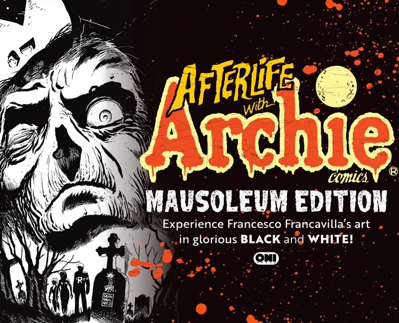 🪦COMING SOON TO KICKSTARTER&hellip;🪦

Resurrecting Francesco Francavilla&rsquo;s iconic art from Archie Comics&rsquo; horror hit in one titanic hardcover &ndash; in gruesomely glorious B&amp;W!

Follow the campaign to be notified on launch!
🔗LINK 