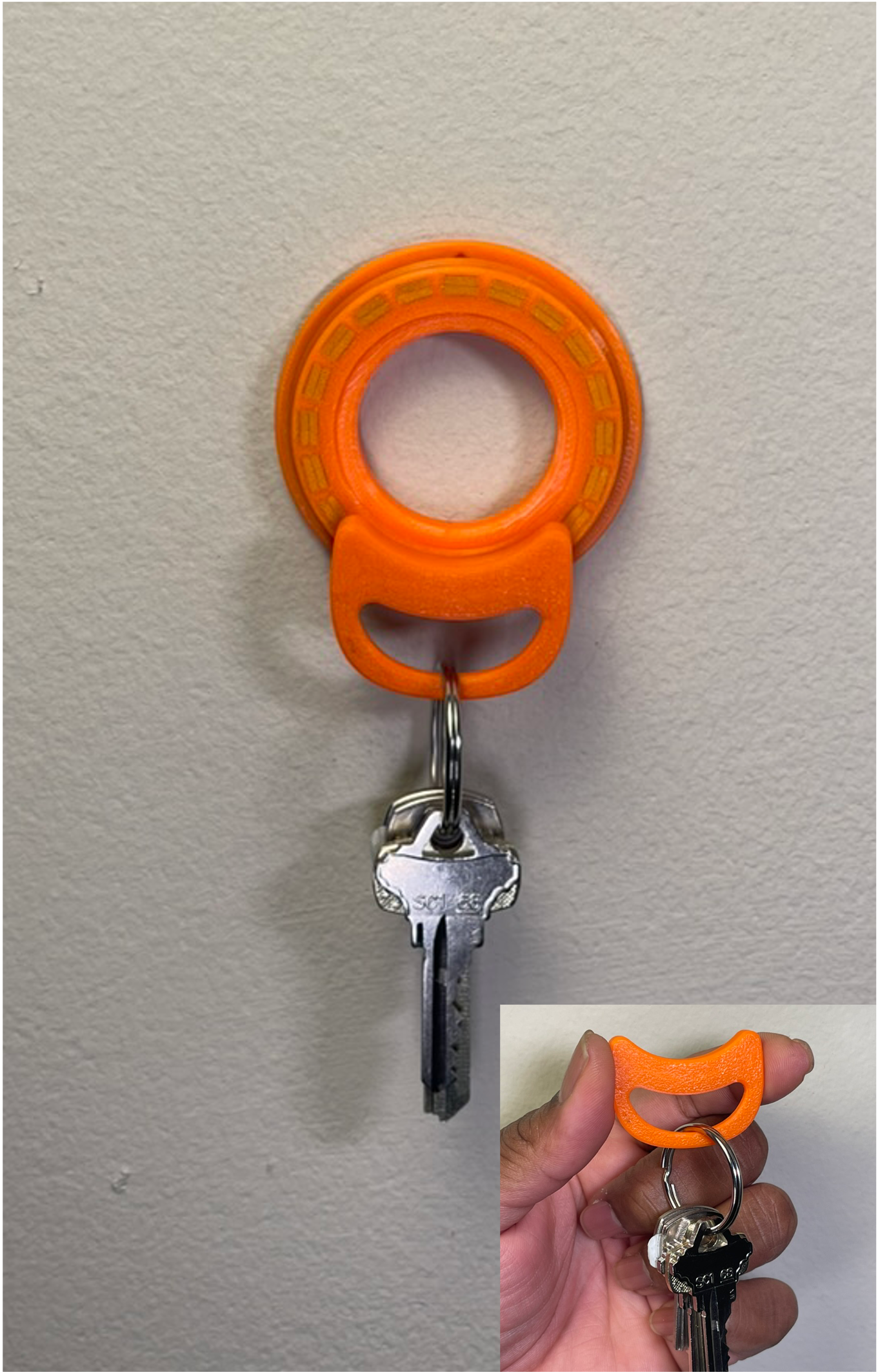 Mini Fob on Wall Mount.