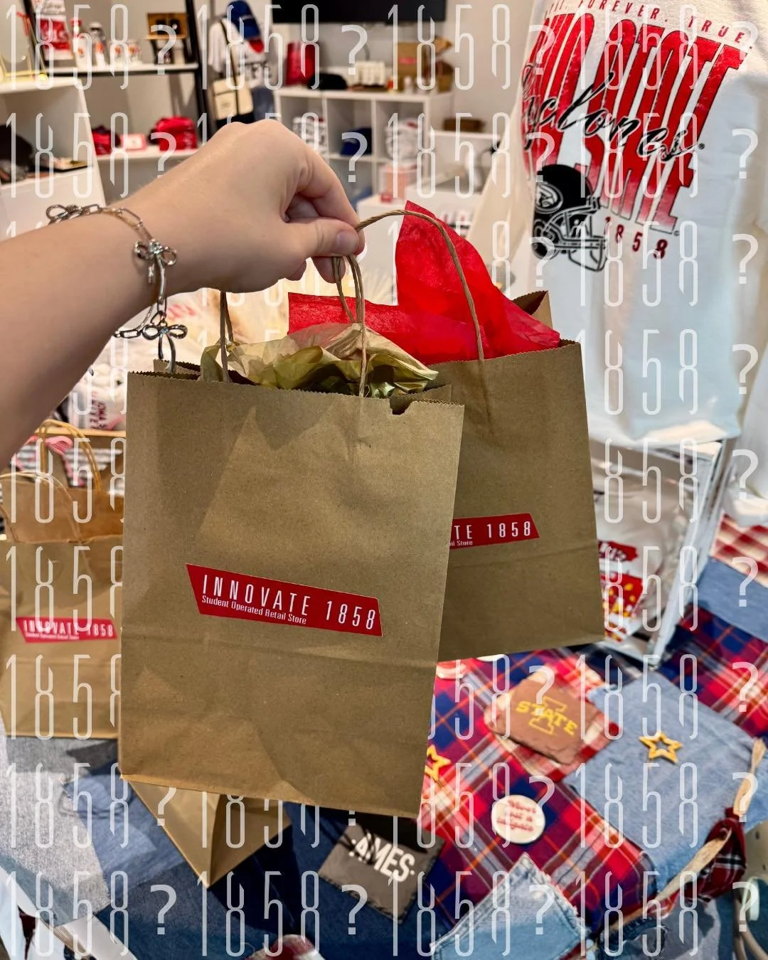 Surprise! 🎁

Mystery Bags just dropped at Innovate for only $10 (worth up to $50 👀). In-store only, now through October 24th, grab one before they&rsquo;re gone! 🛍️

#innovate1858 #iowastateuniversity #mysterybag #suprisebag #fall  #fallvibes #fal
