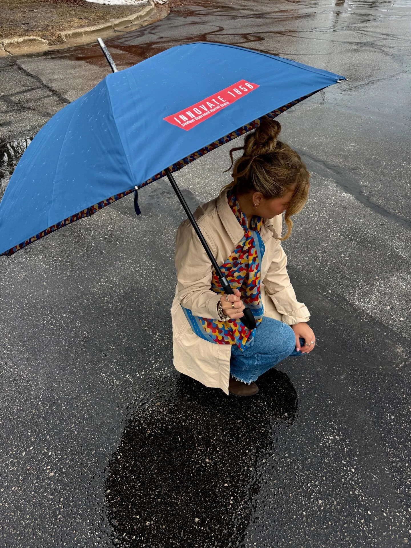When the umbrella matches the outfit🤩

#innovate1858 #umbrella #outfit