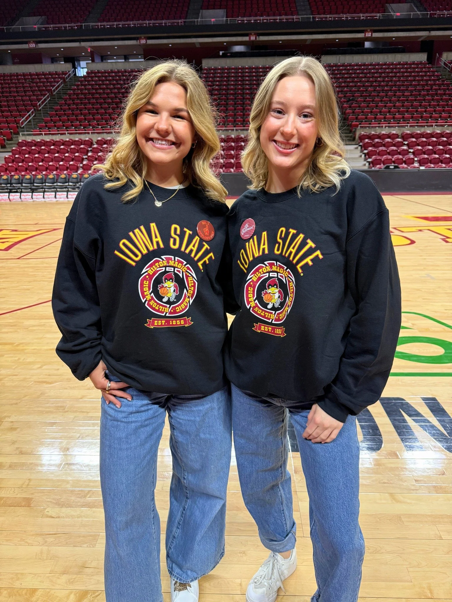 Cheering for our Cyclones in our winning sweatshirt as they head into upcoming games!

#basketball #IowaState #Cyclones